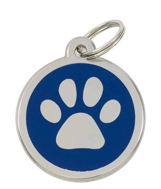 Tagiffany Luxury Pet ID Tag - Sweetie - Paw Print