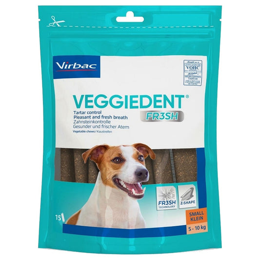 Virbac VeggieDent Dog Dental Chews