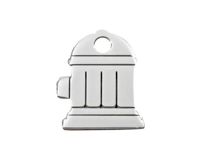 Red Dingo Stainless Steel "Fire Hydrant" Dog Tag