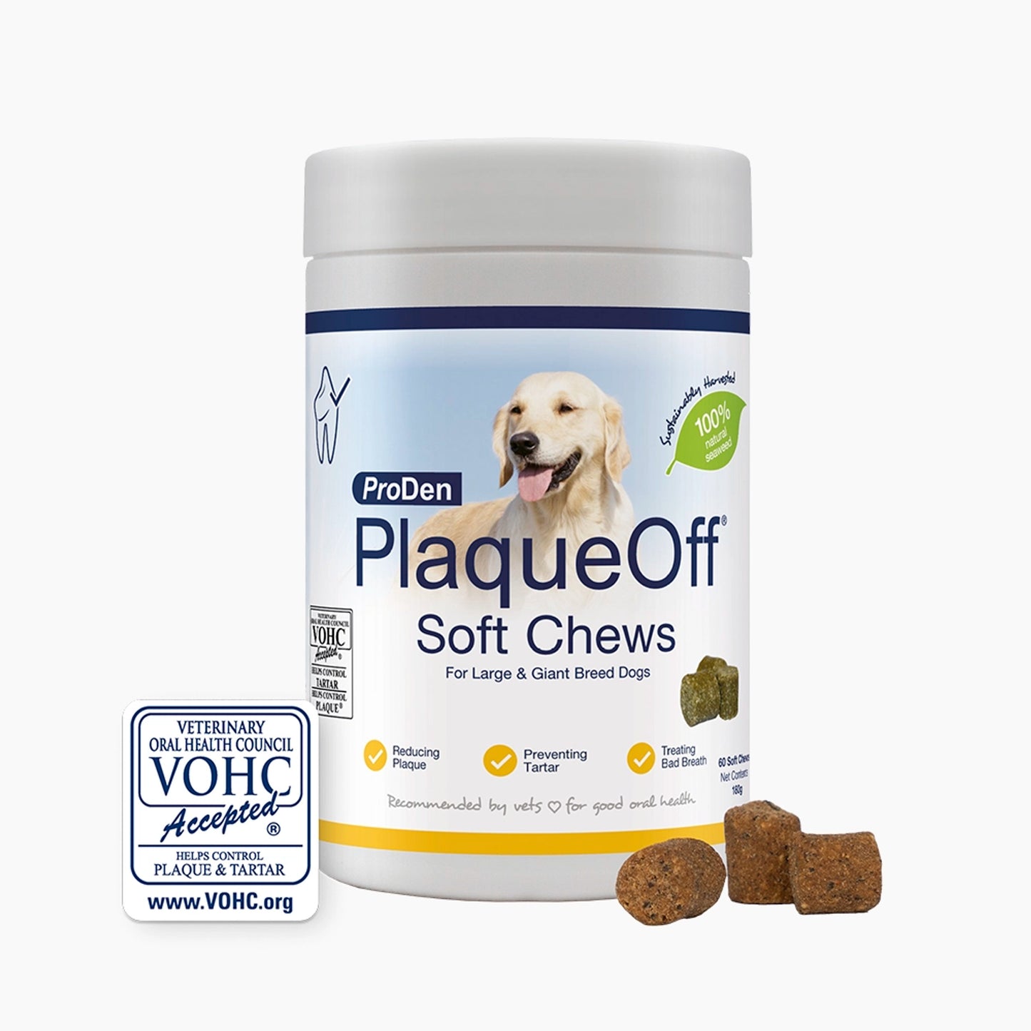 Proden Plaque off Dental Soft Chews for Dogs