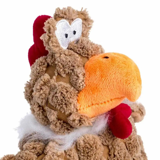 Petface Buddies Plush Chunky Chicken Dog Toy