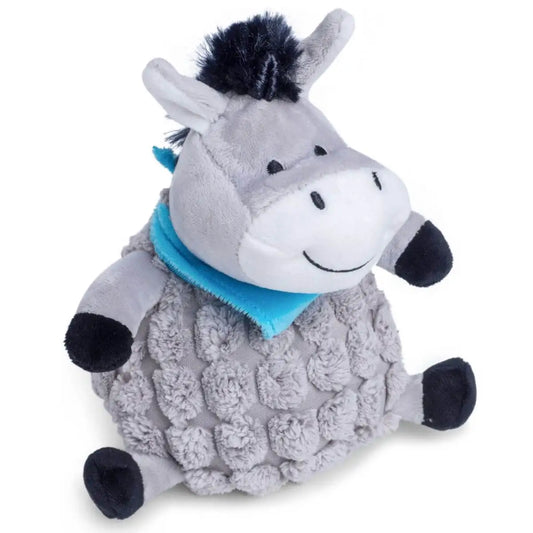 Petface Buddies Plush Dumpy Donkey Dog Toy