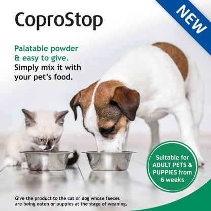 Coprostop Stool Repellent Powder for Cats and Dogs