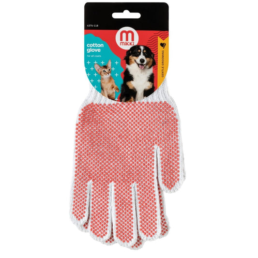 Mikki Cotton Grooming Gloves