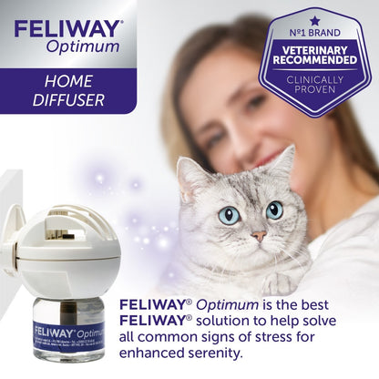 Feliway Optimum Diffuser 30 Day Starter Kit
