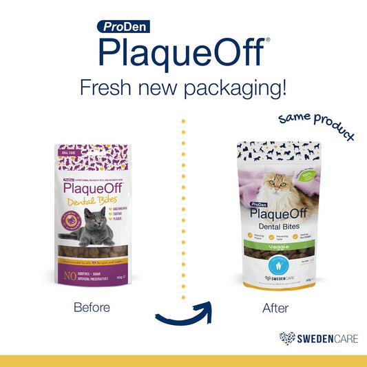 ProDen PlaqueOff Dental Bites for Cats 60g