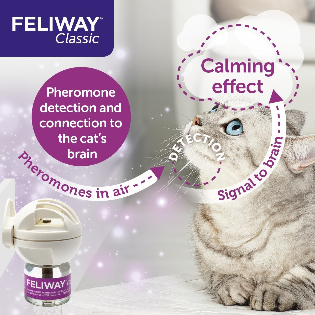 Feliway Diffuser + 48ML Refill