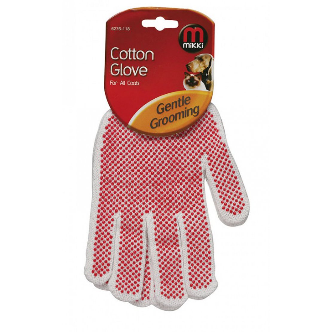 Mikki Cotton Grooming Gloves