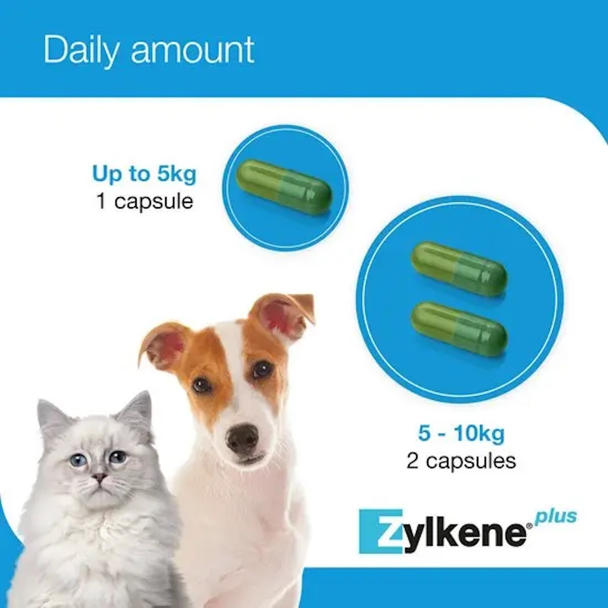 Zylkene Plus Capsules for Cats and Dogs