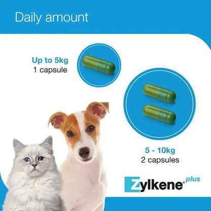 Zylkene Plus Capsules for Cats and Dogs