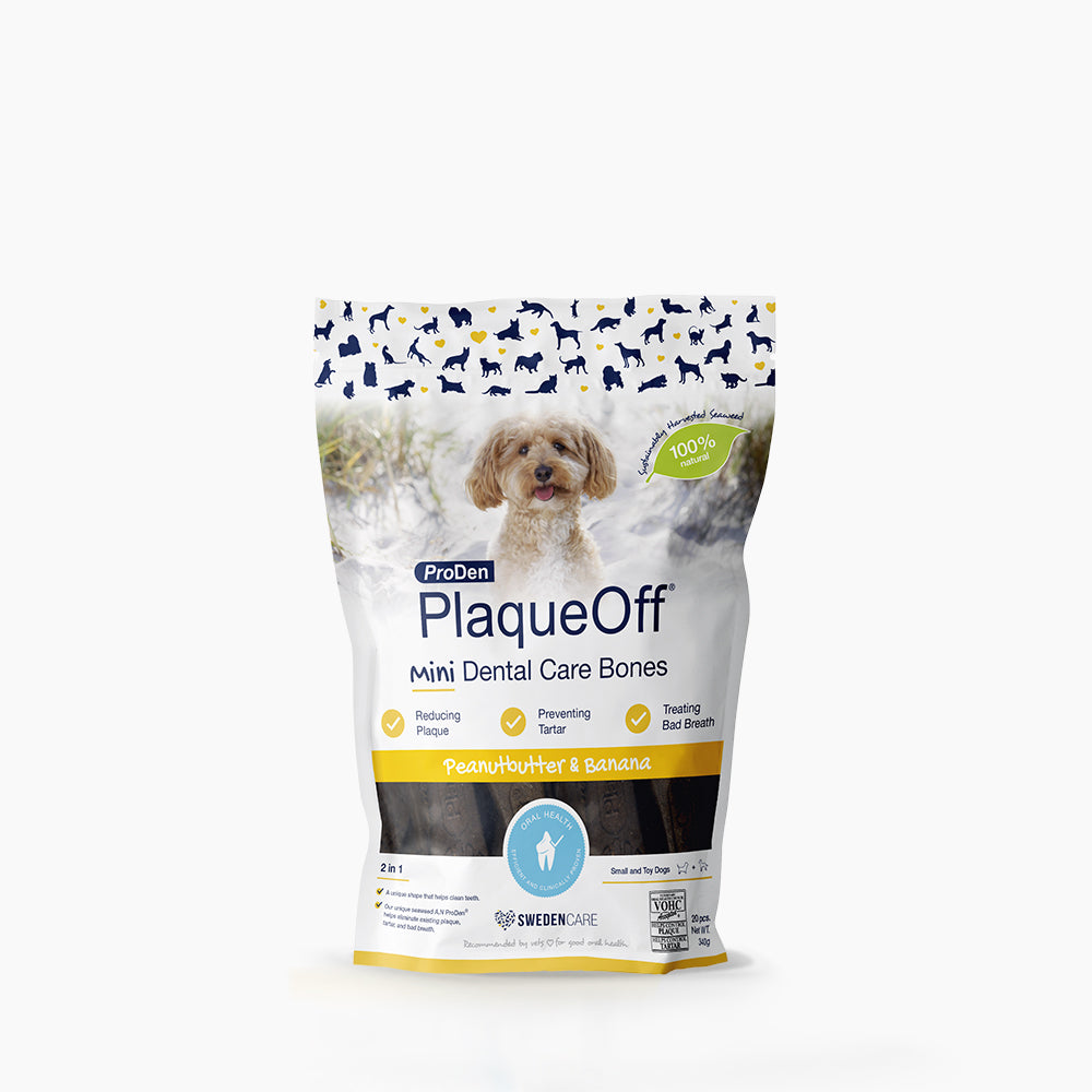 ProDen Plaque Off Mini Bones Dog Treats 340g