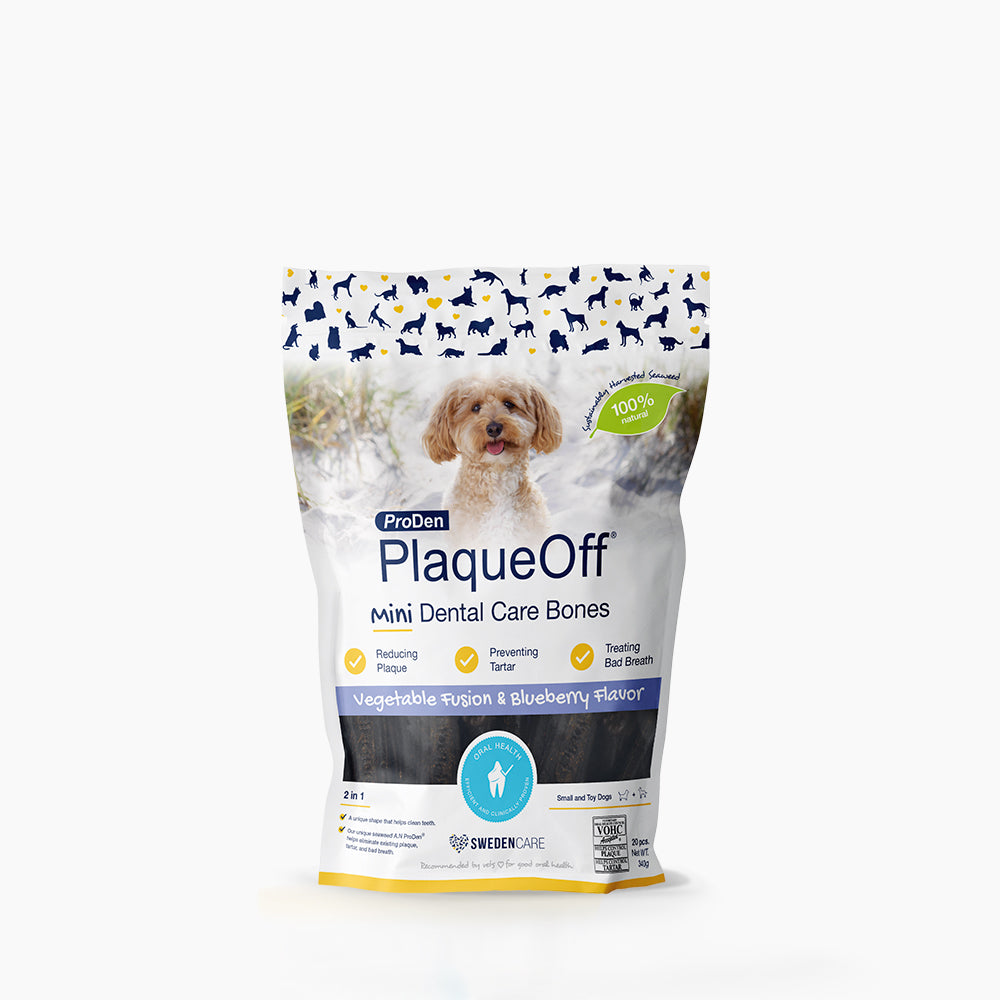 ProDen Plaque Off Mini Bones Dog Treats 340g