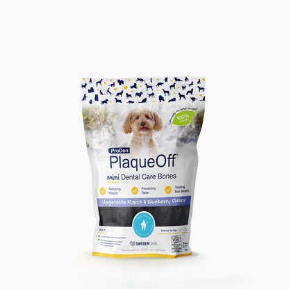 ProDen Plaque Off Mini Bones Dog Treats 340g