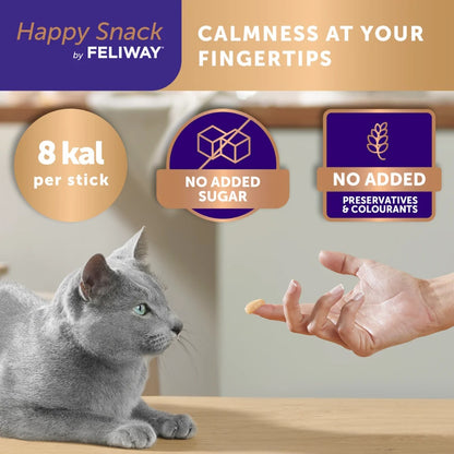 Feliway Happy Snack Cat Treats (Pack of 6)