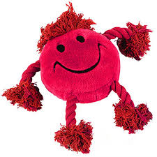 Happy Pet® Plush Happy Faces Rope Toy for Dogs