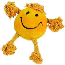 Happy Pet® Plush Happy Faces Rope Toy for Dogs