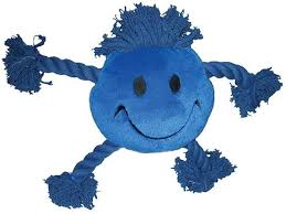 Happy Pet® Plush Happy Faces Rope Toy for Dogs