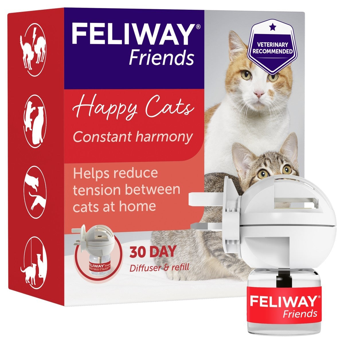 Feliway Friends Diffuser & 48 ml Refill