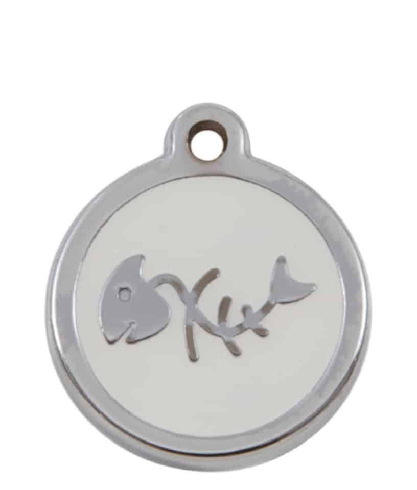 Tagiffany Luxury Pet Tag - Sweetie - Fish Bone