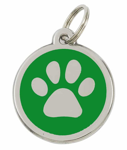 Tagiffany Luxury Pet ID Tag - Sweetie - Paw Print