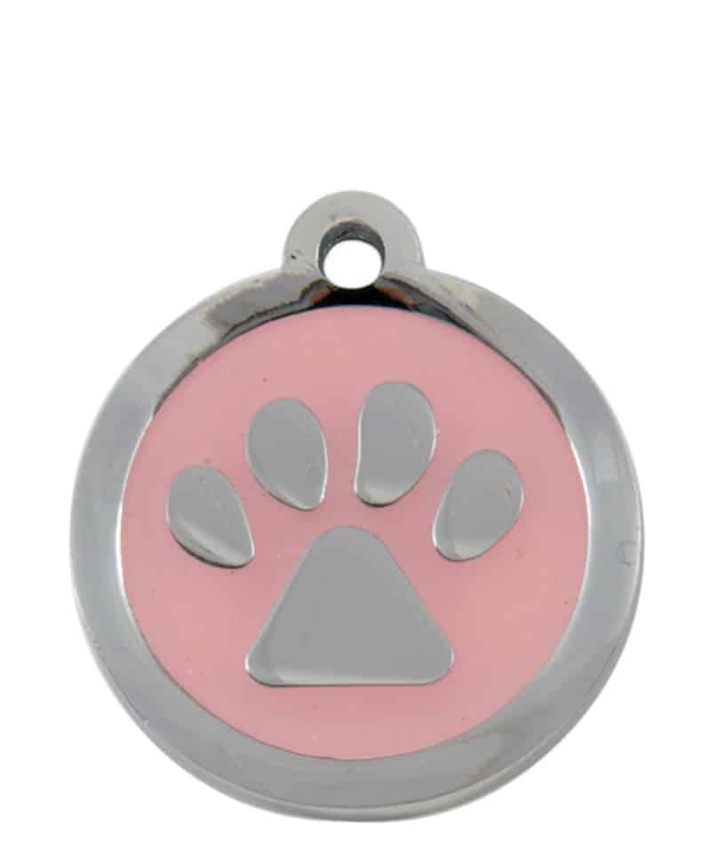 Tagiffany Luxury Pet ID Tag - Sweetie - Paw Print