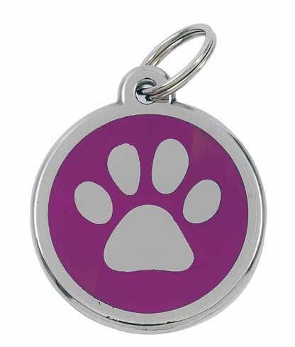 Tagiffany Luxury Pet ID Tag - Sweetie - Paw Print