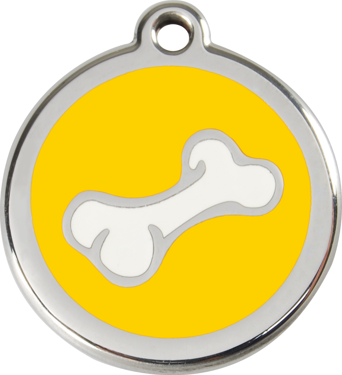 Red Dingo Enamel Dog Tag - Bone 2