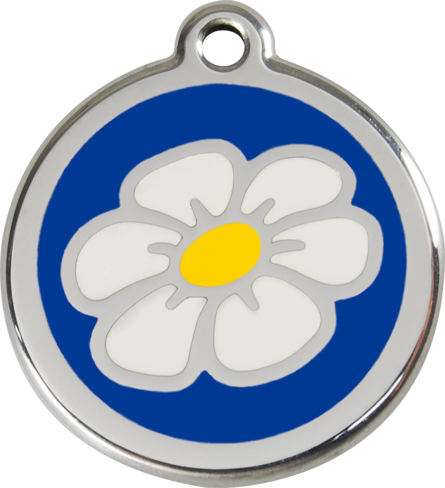 Red Dingo Enamel Dog Tag - Daisy