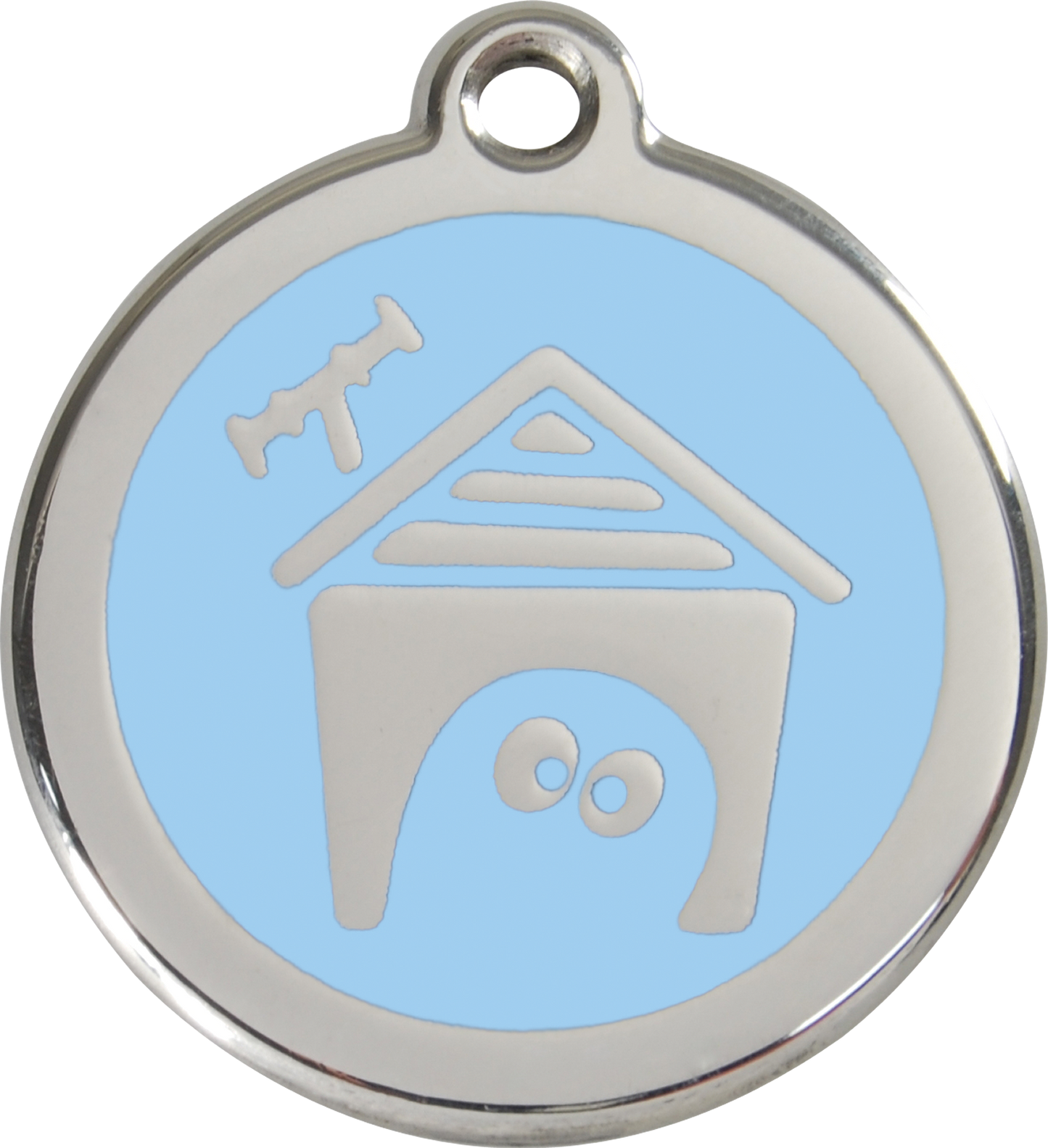 Red Dingo Enamel Dog Tag - Dog House