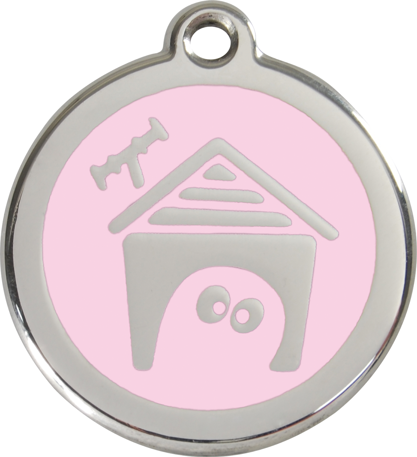 Red Dingo Enamel Dog Tag - Dog House