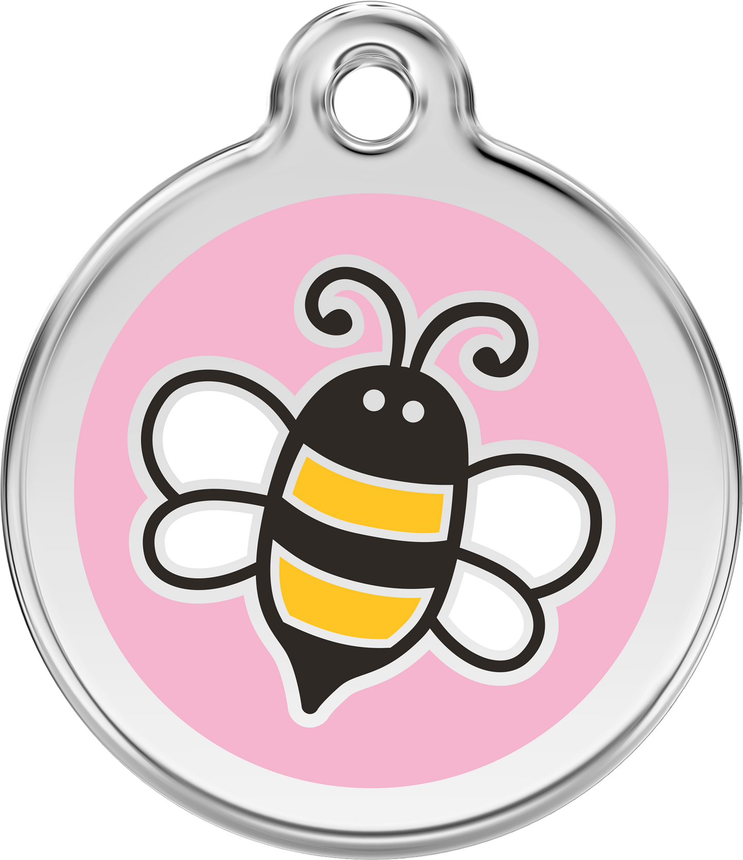 Red Dingo Enamel Dog Tag - Bumblebee