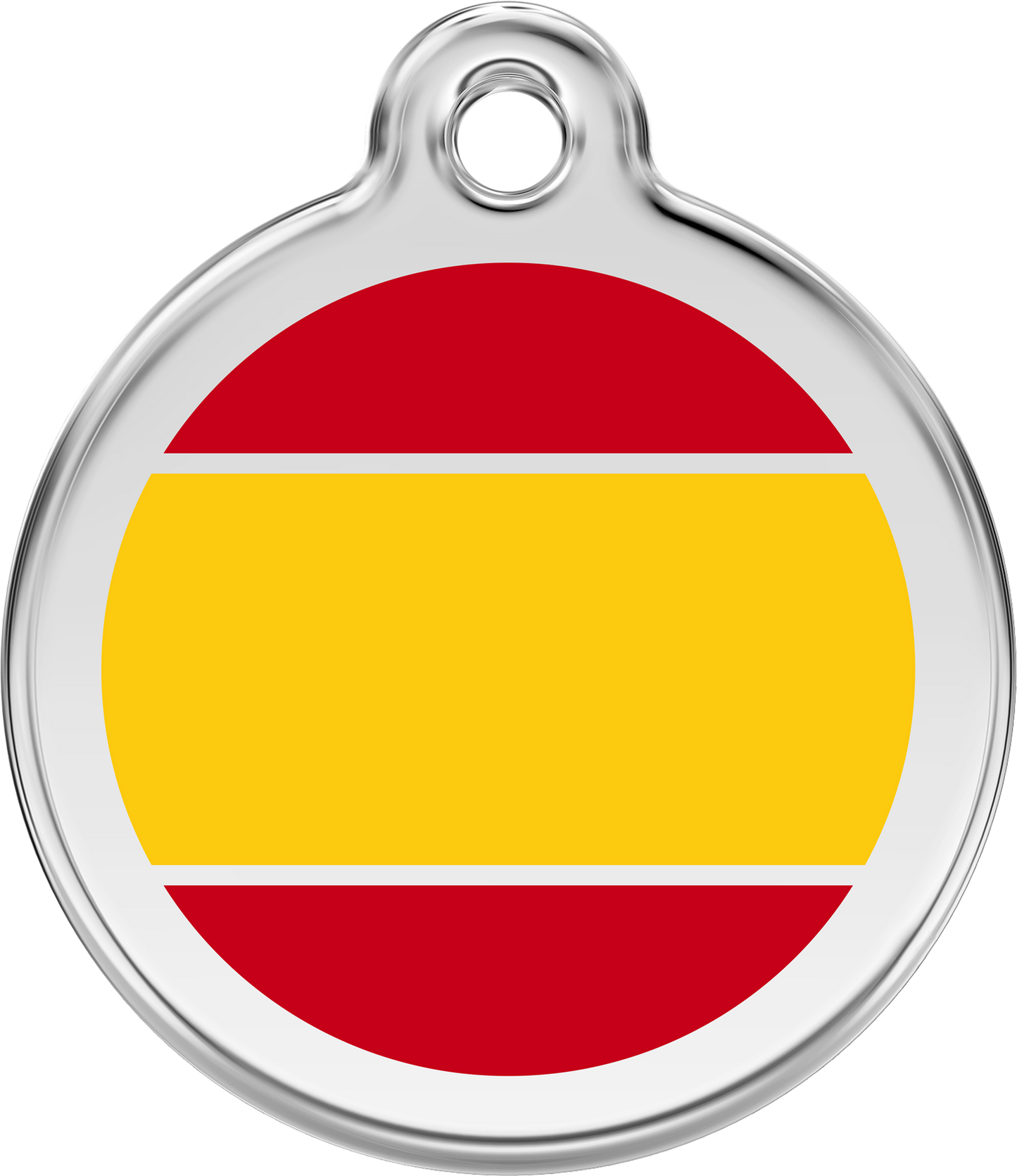 Red Dingo ''Flags'' Enamel Dog Tag