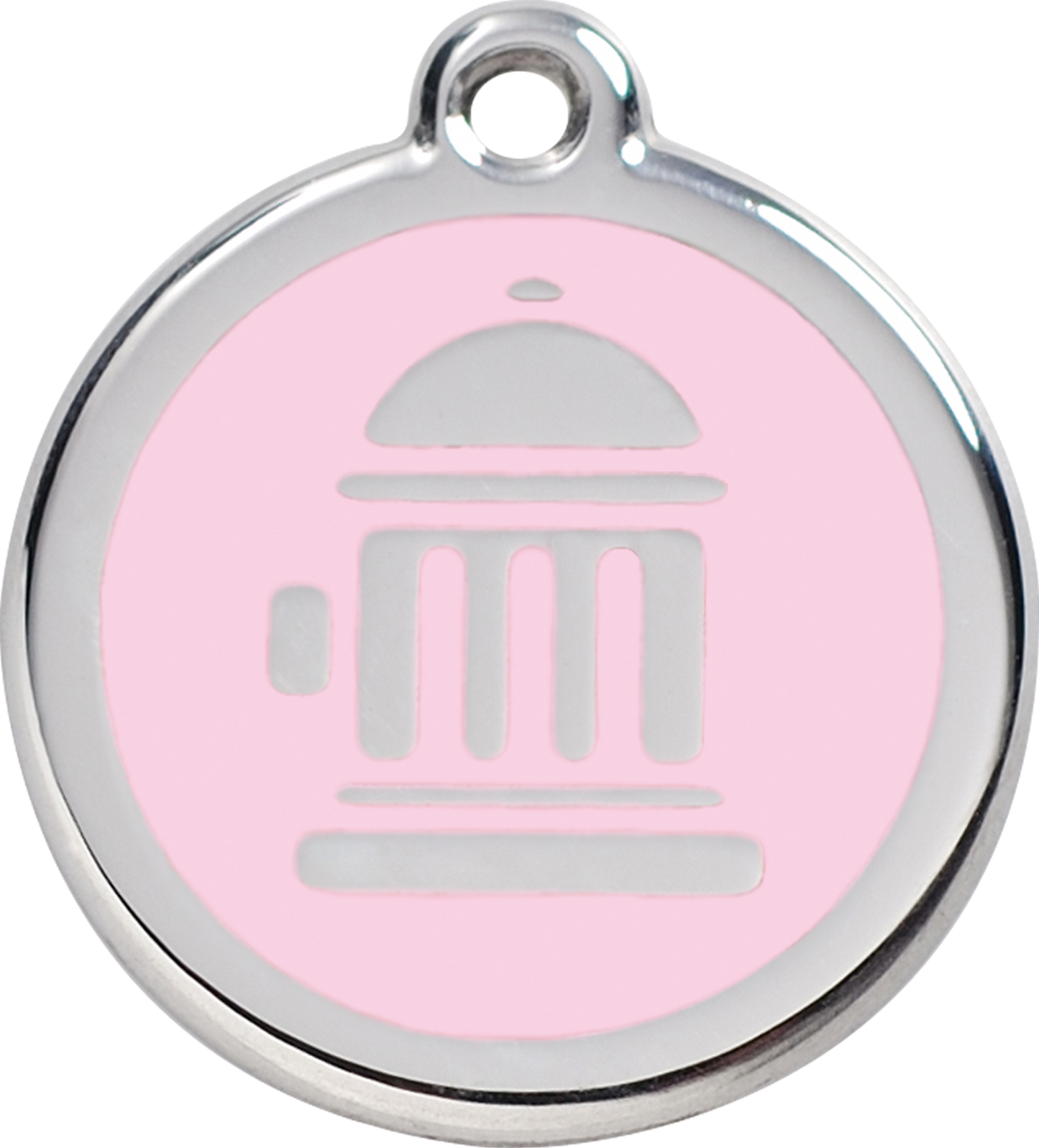 Red Dingo Enamel Dog Tag - Fire Hydrant