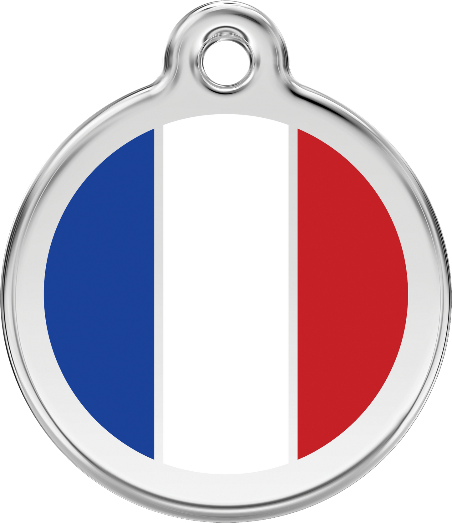 Red Dingo ''Flags'' Enamel Dog Tag