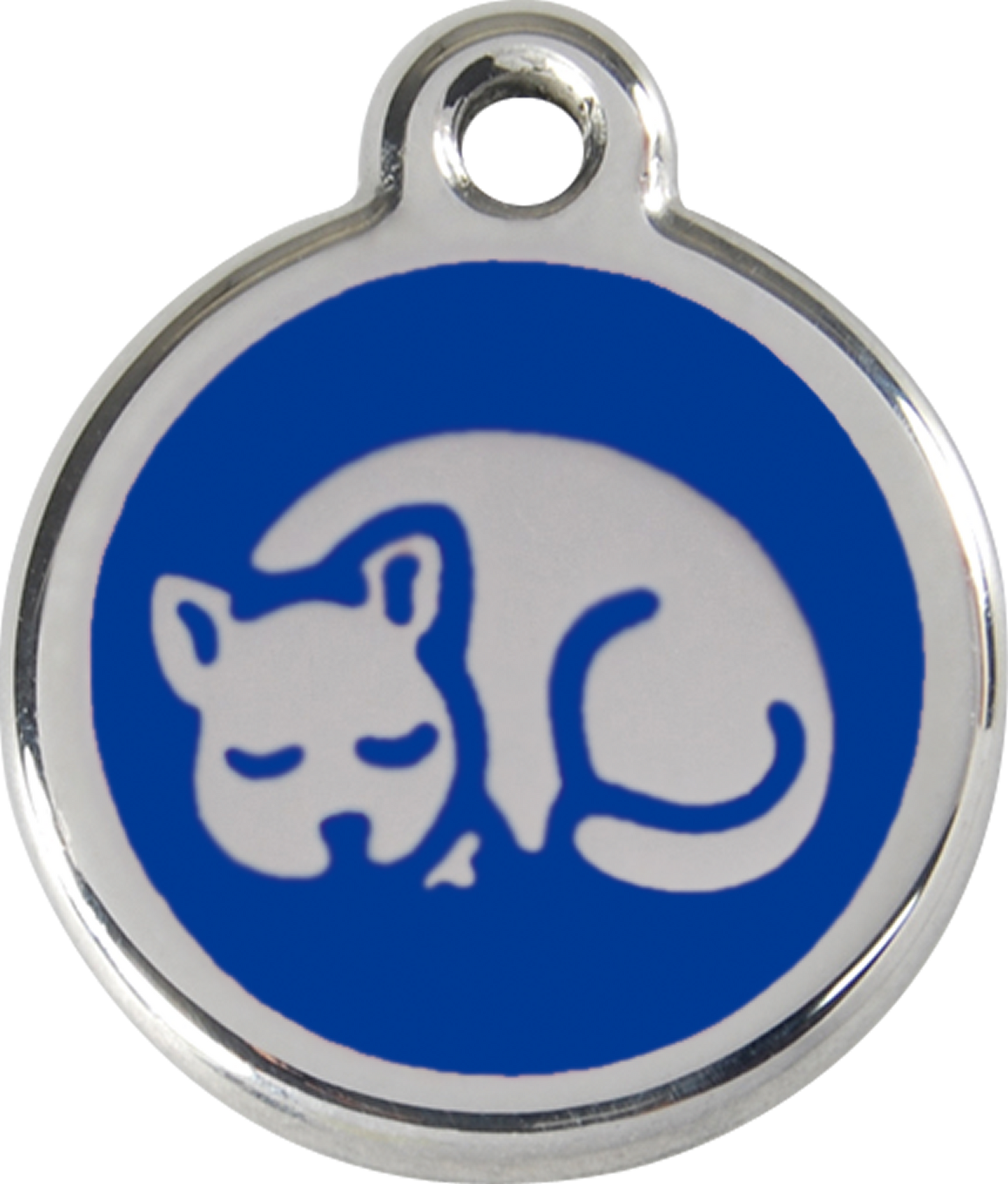 Red Dingo Enamel Cat Tag - Kitten