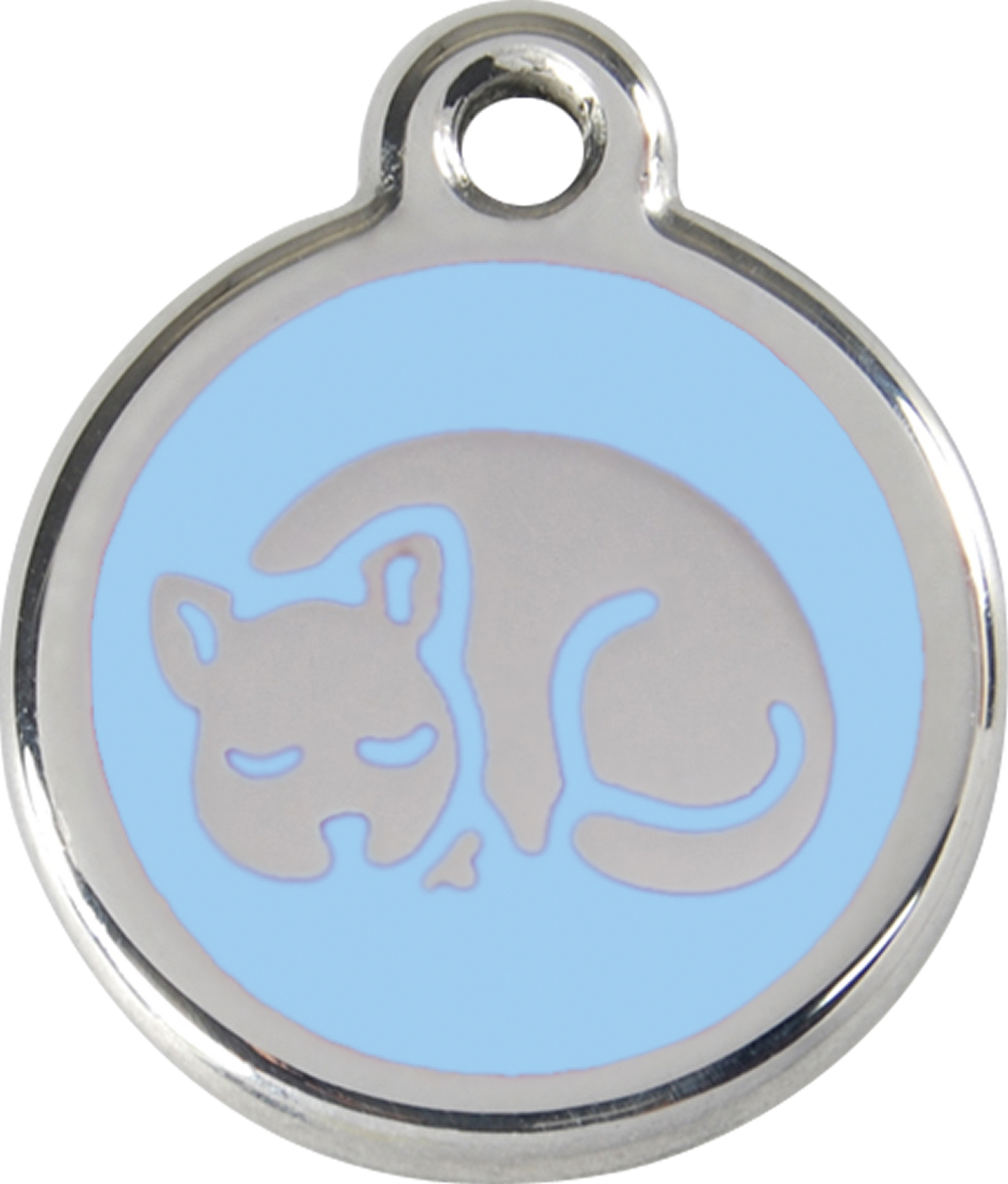 Red Dingo Enamel Cat Tag - Kitten