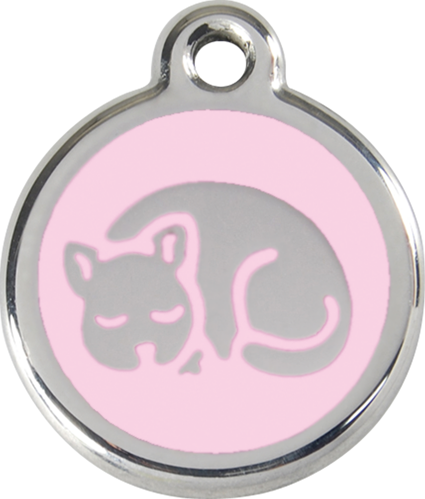Red Dingo Enamel Cat Tag - Kitten