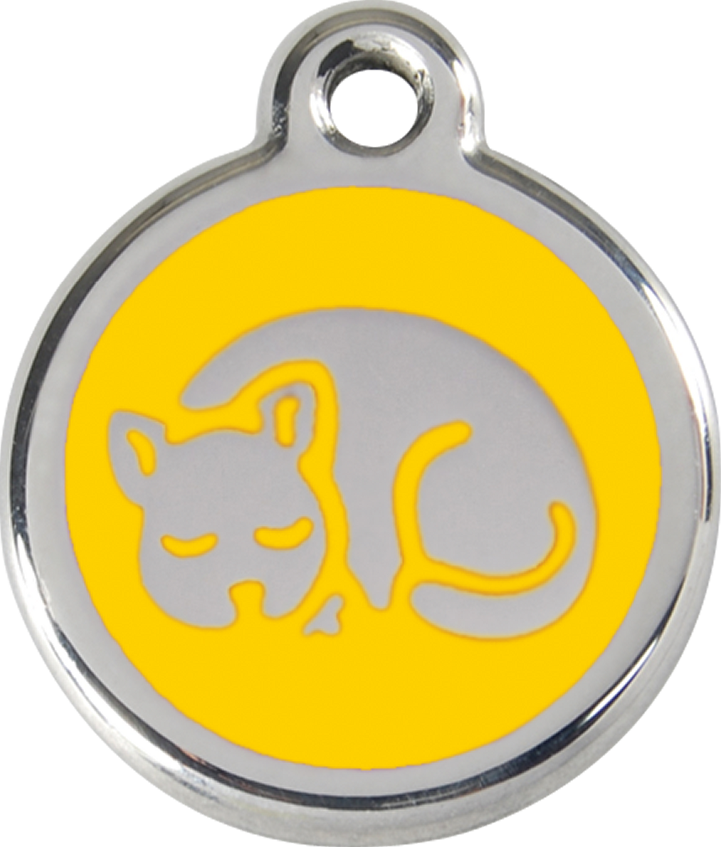 Red Dingo Enamel Cat Tag - Kitten
