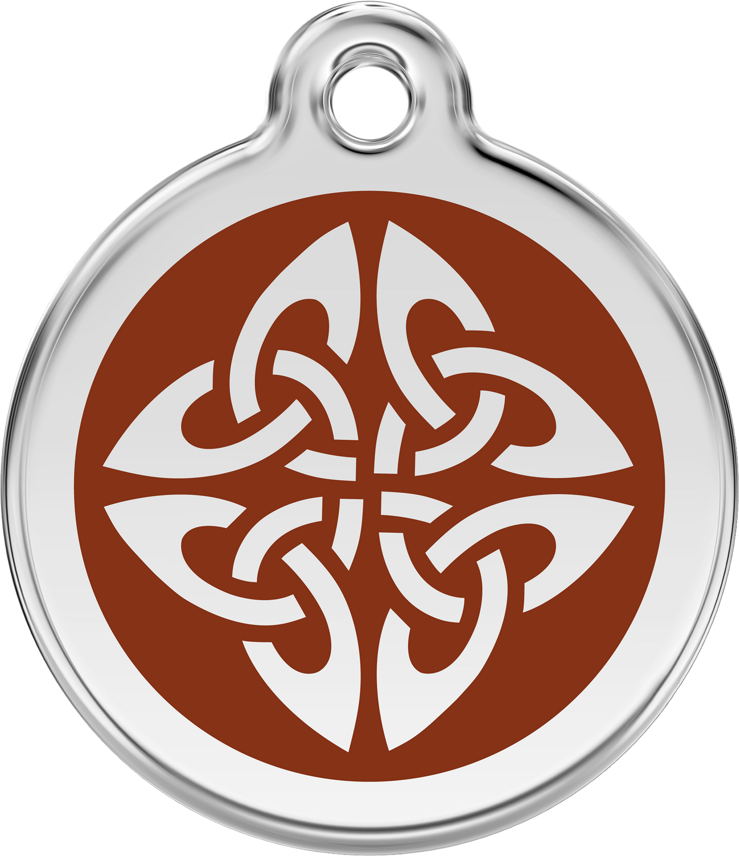 Red Dingo Enamel Dog Tag - Tribal Arrows