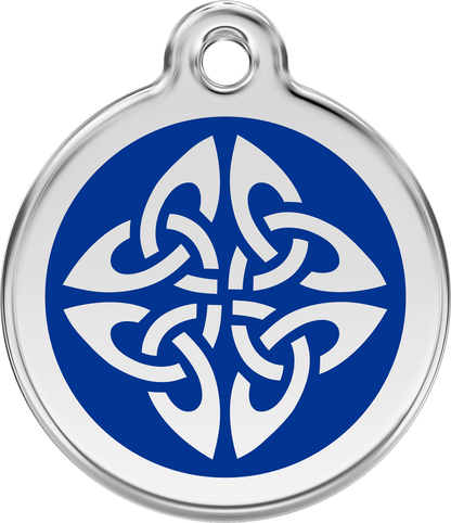 Red Dingo Enamel Dog Tag - Tribal Arrows