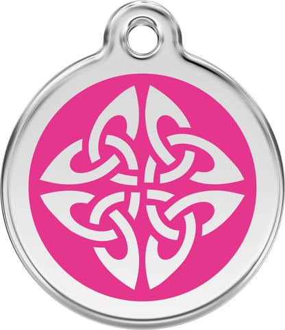 Red Dingo Enamel Dog Tag - Tribal Arrows