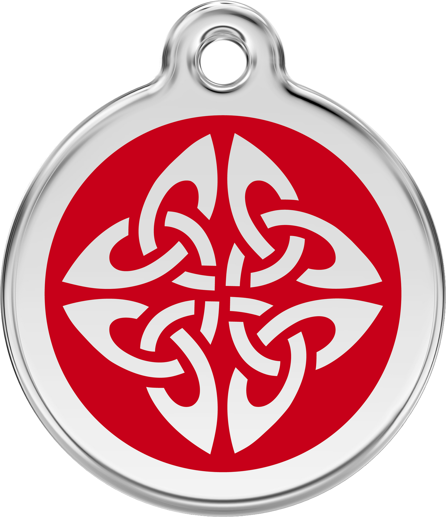 Red Dingo Enamel Dog Tag - Tribal Arrows