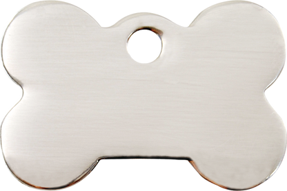 Red Dingo Stainless Steel "Bone" Dog Tag