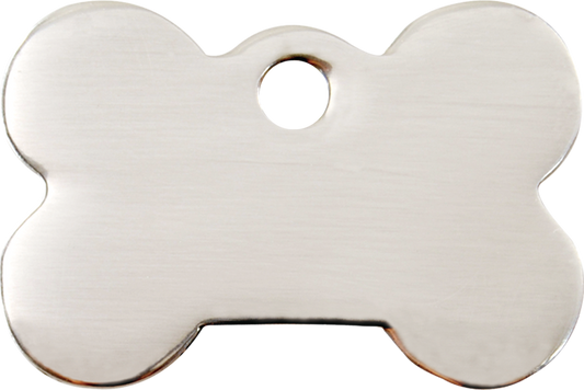 Red Dingo Stainless Steel "Bone" Dog Tag