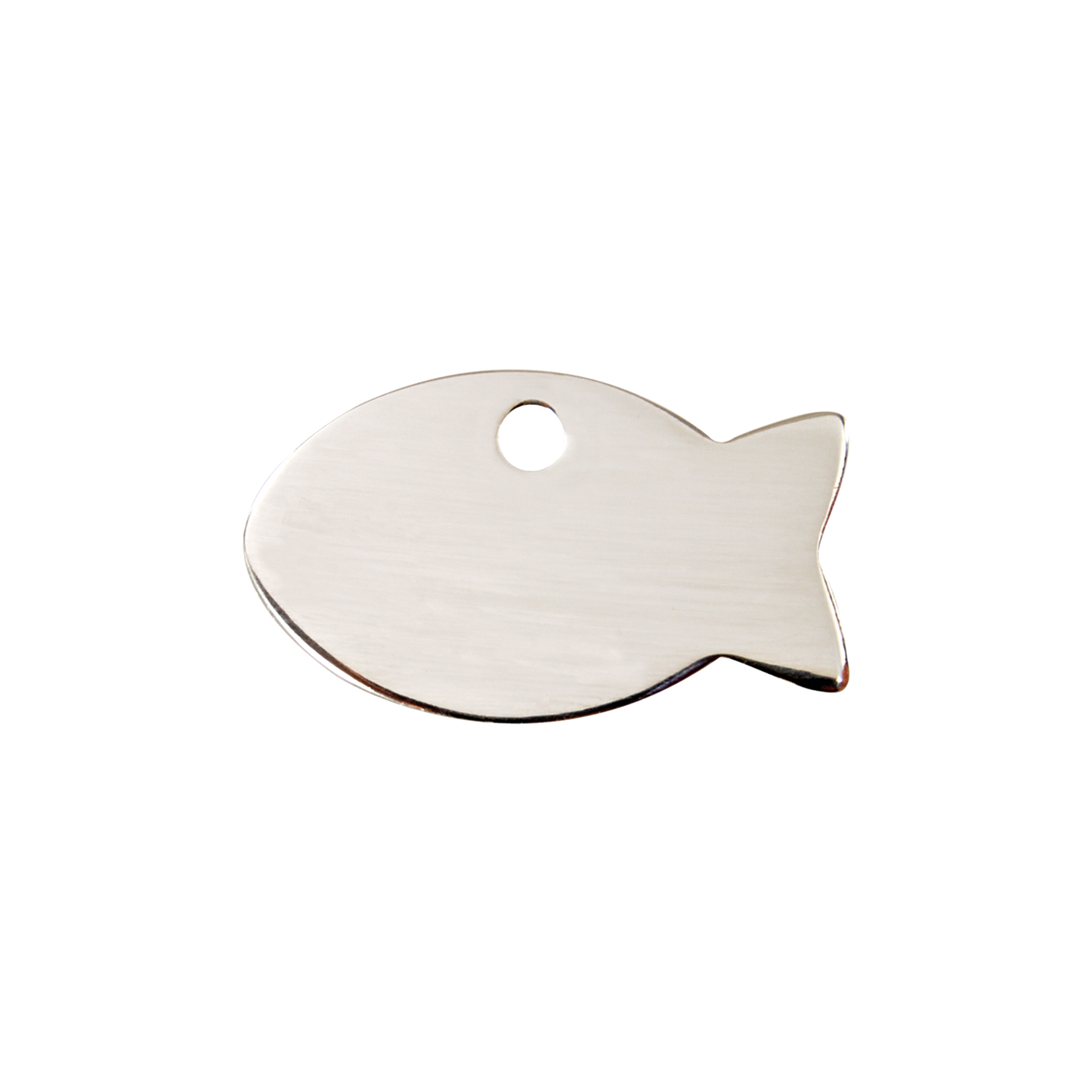 Red Dingo Stainless Steel "Fish" Pet Tag