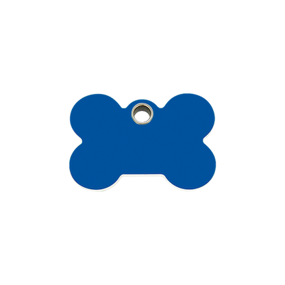 Red Dingo Plastic "Bone" Dog Tag