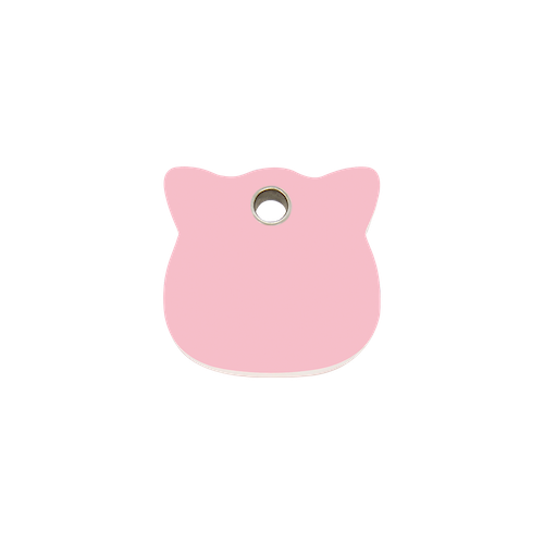 Red Dingo Plastic "Cat Face" Cat Tag