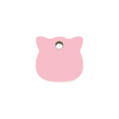Red Dingo Plastic "Cat Face" Cat Tag