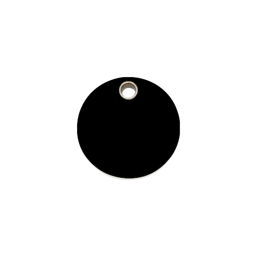 Red Dingo Plastic "Circle" Dog Tag