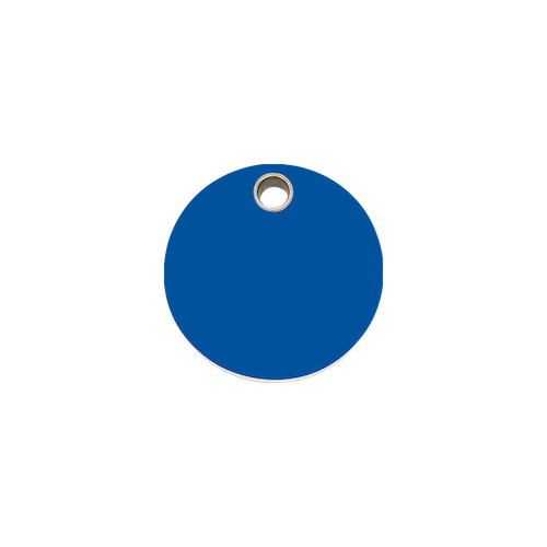 Red Dingo Plastic "Circle" Dog Tag